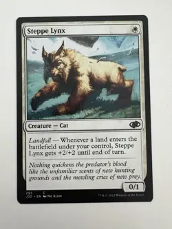 Steppe Lynx MTG Magic the Gathering Card NM Near Mint J22 - Image 1