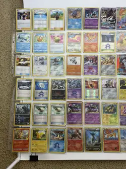 Huge Pokemon Card Lot 390+ Cards GX EX VMAX Holo Rare + Binder + Sleeves - Image 2