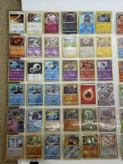 Huge Pokemon Card Lot 390+ Cards GX EX VMAX Holo Rare + Binder + Sleeves - Image 3