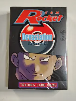 Pokemon TCG Team Rocket Devastation Theme Deck 60 Cards English WOTC 2000 - Image 1