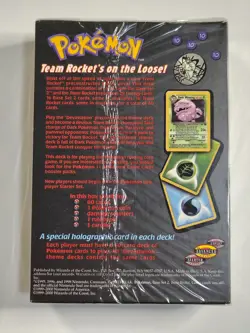 Pokemon TCG Team Rocket Devastation Theme Deck 60 Cards English WOTC 2000 - Image 2