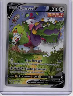 Light Play Pokemon TCG Chilling Reign Tornadus V Alternate Full Art 185/198 - Image 1