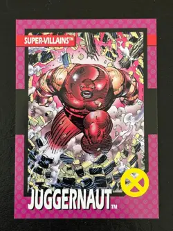Juggernaut 1992 Marvel Impel X-Men Super Villains #46 - Image 1