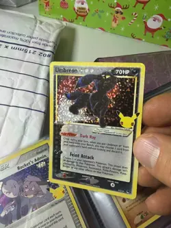 Pokemon - Umbreon Gold Star from Celebrations 25th Anniversary 17/17 - Image 1
