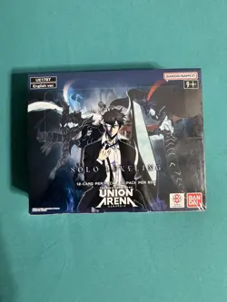 Union Arena Solo Leveling ENGLISH Booster Box UE17BT SEALED 1st Wave - Image 1