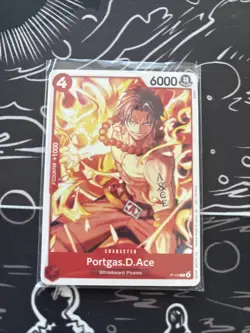 Portgas D. Ace P-119 One Piece TCG Pirate Party Promo English NM - Image 1