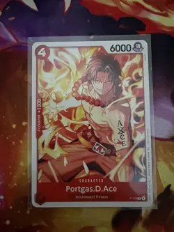 Portgas D. Ace P-119 Pirate Party Promo English One Piece - Image 1