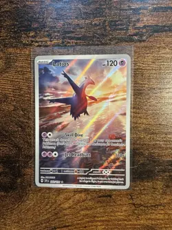 Latios 203/191 - Surging Sparks - Illustration Rare - Pokemon Cards - Near Mint - Image 1