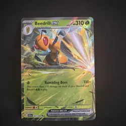 Beedrill ex 003/086 Double Rare Chaos Rising Pokemon Holo Lightly Played - Image 1