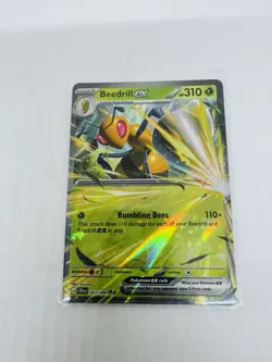 Beedrill Ex 003/086 ME Chaos Rising Holo Pokemon TCG Card EN NM/M Double Rare - Image 1