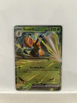 Beedrill Ex 003/086 ME Chaos Rising Holo Pokemon TCG Card EN NM/M Double Rare - Image 1