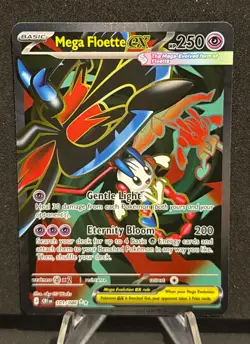 Pokemon Mega Floette ex 101/086 Chaos Rising Ultra Rare Holo NM - Image 1
