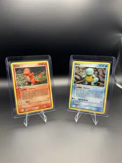 Pokemon TCG Non-Holo Ditto Card, Squirtle, Charmander 36/64 - Image 1