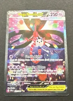 2026 POKEMON MEGA EVOLUTION CHAOS RISING MEGA FLOETTE EX SIR #117/086 - Image 4