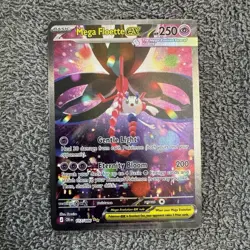 Pokemon TCG Mega Floette EX 117/086 Chaos Rising Holo Rare EN 2026 - Image 1