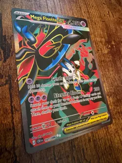Mega Floette ex 101/086 Ultra Rare Chaos Rising Pokemon Holo NM - Image 2