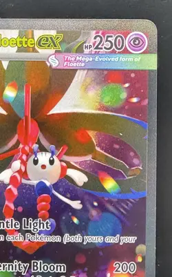 Pokemon TCG Mega Floette EX 117/086 CRIEN Rare Holo 250HP ENG - Image 3