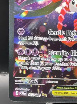 Pokemon TCG Mega Floette EX 117/086 CRIEN Rare Holo 250HP ENG - Image 4