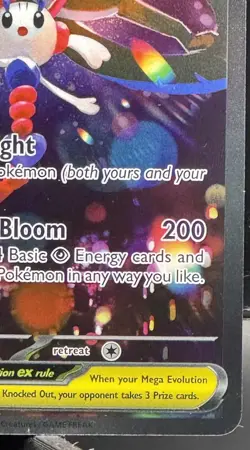 Pokemon TCG Mega Floette EX 117/086 CRIEN Rare Holo 250HP ENG - Image 5