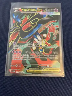 Pokemon TCG Mega Floette EX Full Art Ultra Rare 101/086 Chaos Rising CRI - Mint - Image 1