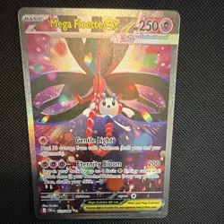 The Pokemon Company Mega Floette EX Mega Ultra Rare Full Art Holo 117/086 EN - Image 2