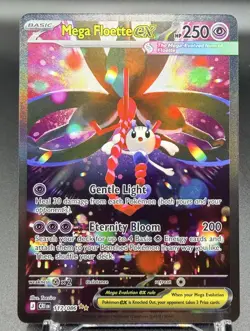 Pokemon TCG Mega Floette EX 117/086 Chaos Rising Holo English - Image 2