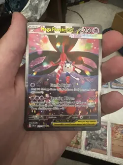 Pokemon Mega Floette ex Full Art from the Chaos Rising set. - Image 1