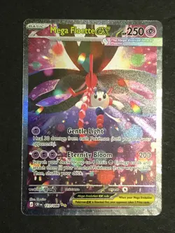 Pokemon Mega Floette Ex 117/086 Special Illustration Rare SIR Chaos Rising NM - Image 1