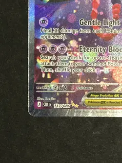 Pokemon Mega Floette Ex 117/086 Special Illustration Rare SIR Chaos Rising NM - Image 2