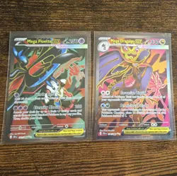 Pokemon TCG Chaos Rising Mega Floette EX 101/086 & Mega Dragalge EX 104/086 - Image 1