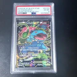 Pokemon TCG 2016 Venusaur EX XY123 XY Black Star Promo Holo PSA 6 English - Image 1