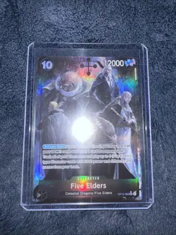 One Piece CCG - Five Elders (Alternate Art) - Carrying On His Will (OP13-082) SR - Image 1