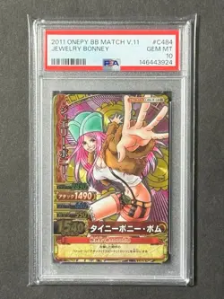 PSA 10 One Piece Berry Match Vol.11 Jewelry Bonney GR Card 2011 - Image 3