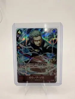 Bandai One Piece CCG Roronoa Zoro OP10-095 6000 Power Holo Japanese - Image 1