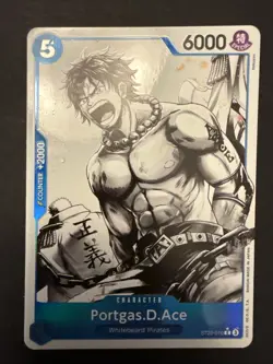 One Piece Portgas.D.Ace ST22-010 Alt Art Foil - Image 1