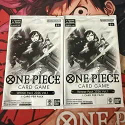 One Piece TCG Winner Pack 2026 Vol.1 2-Packs English - Image 1