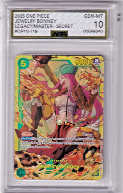 Jewelry Bonney One Piece OP12-118 SEC Legacy of the Master English - AGS 10 - Image 1