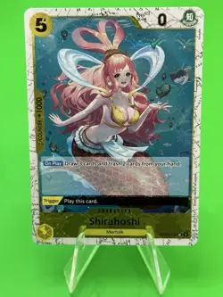 💥One Piece PRB-01 The Best Shirahoshi Pirate Flag Foil OP03-116, Uncommon!!💥 - Image 1