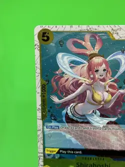 💥One Piece PRB-01 The Best Shirahoshi Pirate Flag Foil OP03-116, Uncommon!!💥 - Image 4