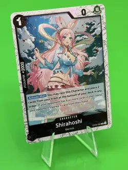 💥One Piece PRB-01 The Best Shirahoshi Pirate Flag Foil OP05-082, Rare!!💥 - Image 3