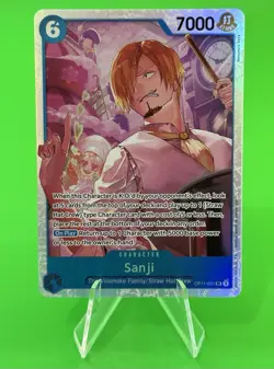 💥💥One Piece Series 11 A Fist of Divine Speed Sanji OP11-051,SR!💥💥 - Image 1