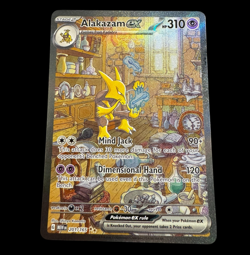 Pokemon TCG Alakazam EX Scarlet & Violet-151 201/165 Special Illustration Rare - Image 1