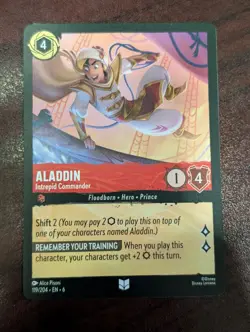 Aladdin - Azurite Sea - 119/204 - Lorcana TCG - Uncommon Non Foil - Image 1