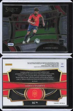 2023-24 Panini Select Field Level RC #210 Lamine Yamal Spain FC Barcelona - Image 1