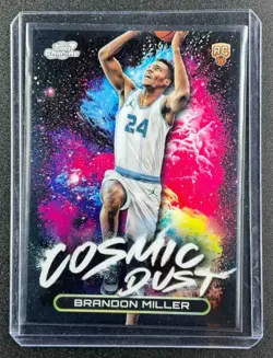 2023-24 Topps Cosmic - Cosmic Dust Case Hit - Brandon Miller RC #SSSP No. CD-10 - Image 1