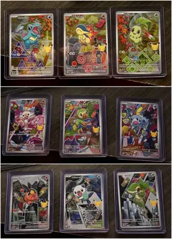 Complete Series 2 First Partner Illustration Set Of 9 Cards Pokemon TCG NM - Image 1