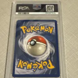 Pokemon Mewtwo TCG Holo Rare Card 10/102 Base Set Unlimited PSA 4 - Image 2