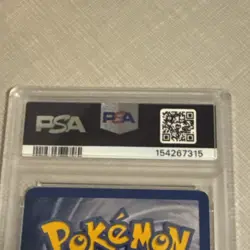 Pokemon Mewtwo TCG Holo Rare Card 10/102 Base Set Unlimited PSA 4 - Image 3