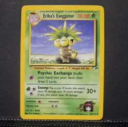 Erika's Exeggutor 44/132 Gym Heroes Unlimited Uncommon Pokemon TCG NM - Image 1