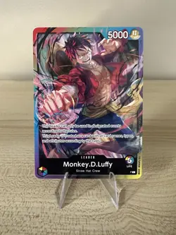 Monkey.D.Luffy (Release Event Leader) P English One Piece Promo - NM/M #1 - Image 1